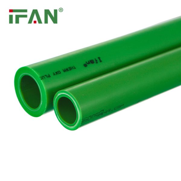 Tubo PPR de plástico de aluminio verde IFAN