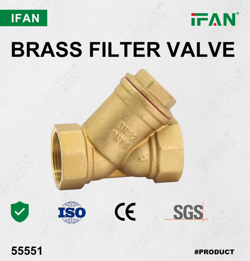Válvula de filtro de latón IFAN