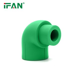 Pavo PPR Green Plastic Tail Elbow (en inglés)
