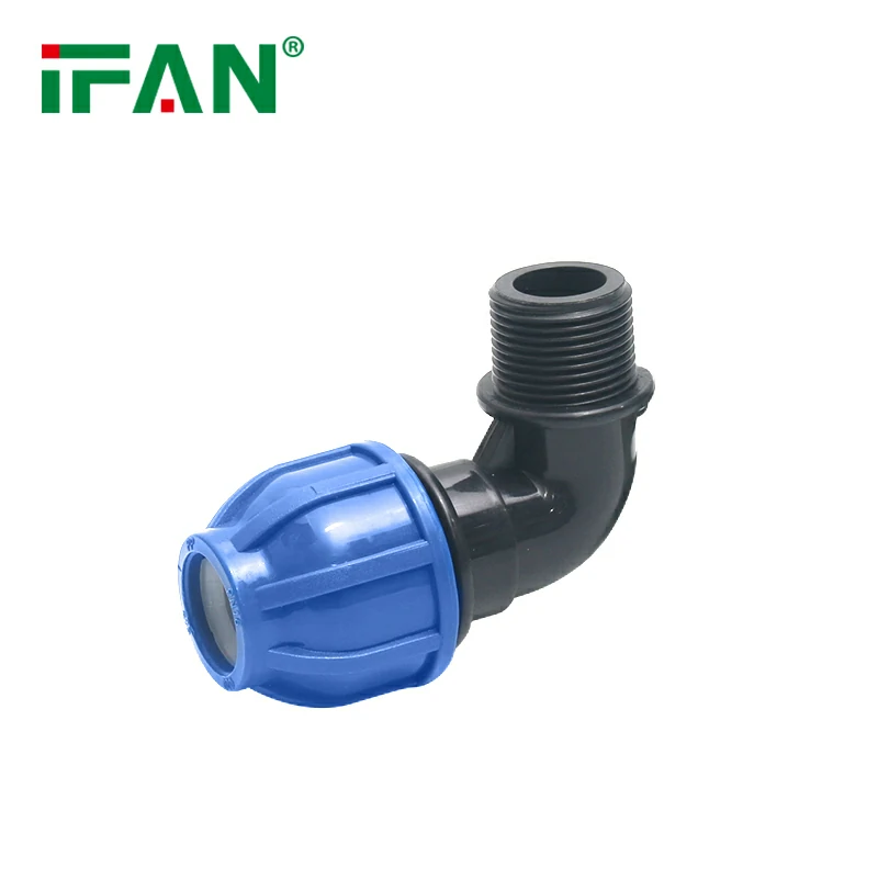 hdpe male elbow