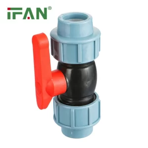 Válvula de bola de HDPE IFAN 601 ASTM D3035