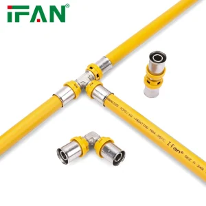 Codo de prensa PEX para gas AS-4176.8-2010