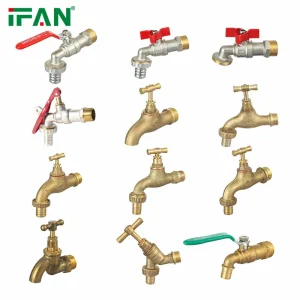 Grifo de latón para agua