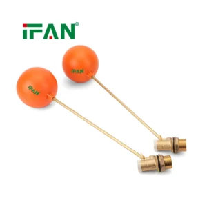 Válvula de flotador de latón para tanque de agua